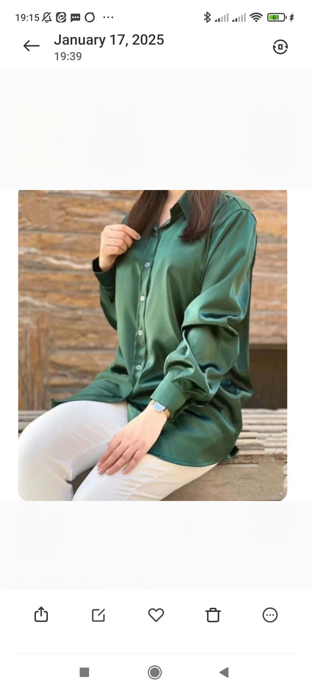 شومیز ساتن مجلسی