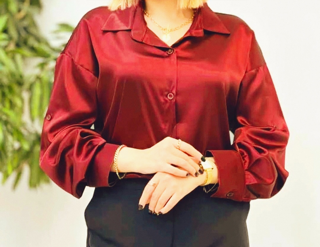 شومیز ساتن یلدایی